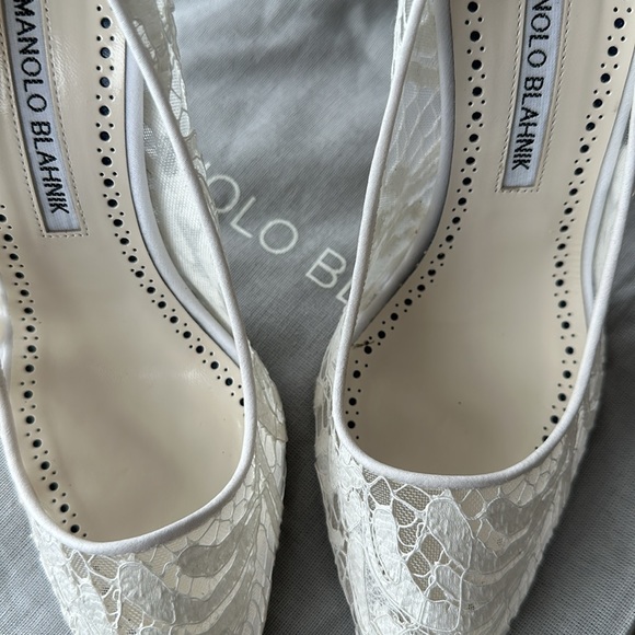 MANOLO BLAHNIK Bridal shoes (size EU: 37 US: 7) - Picture 4 of 13